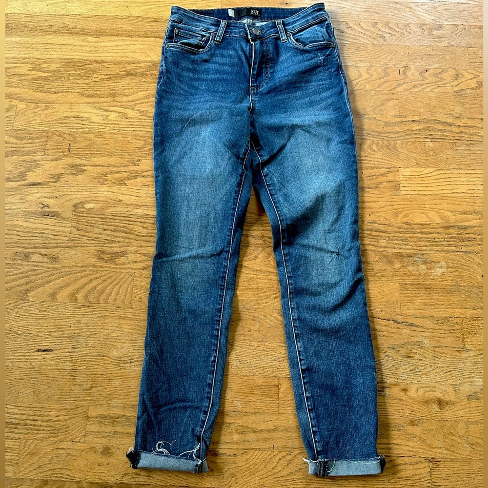 Kut From The Kloth Cropped Capri Jeans Size 0